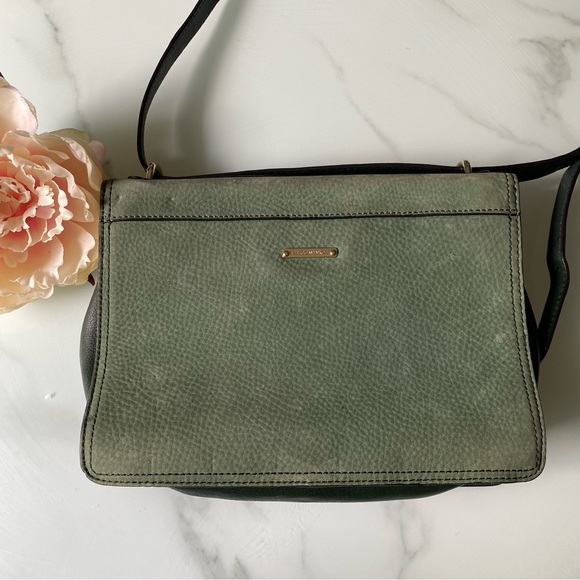 Rebecca Minkoff crossbody green leather bag bag - Picture 9 of 12
